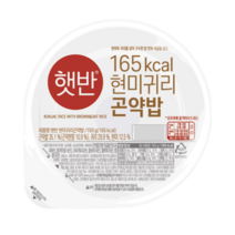 햇반 현미귀리곤약밥 150G 12개