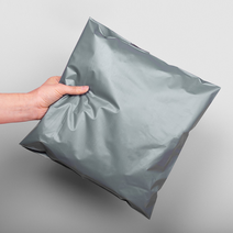 홍진포장 HDPE 택배봉투 회색 100장 택배포장지 사이즈 40종, 55 x 65cm - 100장 (장당229원)