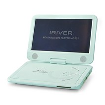 아이리버 휴대용 DVD플레이어 IAD101 민트 핑크 10시간재생 hdmi
