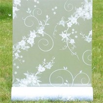 비닐하우스차광막 장식 접착제 비닐 창 개인 정보 필름 스티커 데칼 방수 태양 자외선 대나무 슬라이딩 도, 07 HQ19_05 60cmX200cm