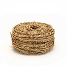 새끼줄 조경 자재 지푸라기 벼집 공예자재 볏집새끼줄, 1.4cm 50m, 1개
