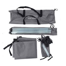 중고 루프탑 텐트 루프 렌탈 하드탑 차량용 SUV 캠핑용 사이드 카 탑 uv 차단 휴대용 쉼터 캐노피 천막 햇빛 접이식 야외 해변 자동차 액세서리, [11] 300x150cm