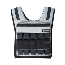 머슬가드 중량조끼 무게조절 블랙 오렌지 그레이 그린 20kg