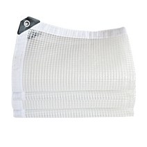 방수 타포린 정원 천 .MM 야외 다육 식물 PE 필름 방수포 온실 커버 겨울을 따뜻하게 유지, [01] White Grid, [01] .XM