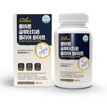 식약청인정 장용성 글루타치온 정 고함량 인지질코팅 글루타티온 비타민g 알약 형 캡슐 환원형 화이트 글루타치원 항산화가루 글리신 식약처인증 60정, 1개