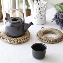 왕골 짚 냄비받침(2size), 소, 소