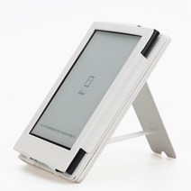 가드브이 스탠딩 가죽 케이스 - 크레마 모티프 Meebook M6, 화이트