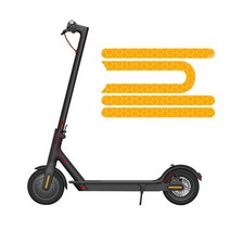 전동킥보드 부품 수리 호환 전기 스쿠터 반사 스티커 xiaomi 스쿠터 mijia m365 1s 프로 전기 스쿠터 휠 타이어 보호 쉘 스케이트 부품, 주황색