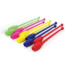 아이워너 리듬체조 곤봉 45cm -6가지색상 화이트