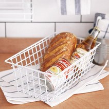 아트와이어 화이트 다용도바구니(소), 없음/없음/없음