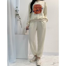 앙투엠 s/s 맨투맨 조거팬츠 투피스 코디세트