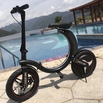 접이식 휴대용 자전거 가벼운 미니벨로 미니 접이식 전기 자전거 인터넷 유명인 워킹 파워 작은 돌고래 서, 한개옵션0