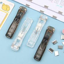 사무용 문서 집는 재사용 클립퍼 종이 고정 날클립 사무용집게-72394EA