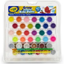 크레욜라 키즈 워셔블 페인트 세트 42 C. 3 4 5 6 7 다양한 연령의 어린이를 위한 선물, Paint Set