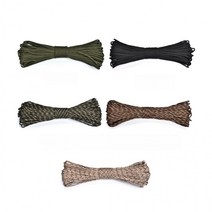 mh_등산 밧줄 빨래줄 텐트줄 로프 현수막끈 캠핑 구조줄 다용도, 다용도로프 레드그린