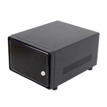 가정용nas nas서버 개인서버 nas하드 2022 새로운 2bays hdd 핫스왑 nas 스토리지 섀시 지원 미니 itx 마더보드 홈 오피스 날짜 스토리지, 200w psu로