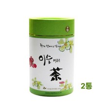 수국잎차 국내산 수국 잎 추출물 차 차잎 산수국 이슬차 감로차 하이드란제놀 효능, 2통