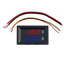 10A 50A LED 디지털 전압계 전류계 0-100V 볼트 감지기 테스터 모니터 패널 자동차 오토바이 용, [06] 100A separator