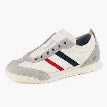 [와이컨셉]윙스풋W104084OC-M BERN SLIP-ON 스니커즈 (네이비레드)