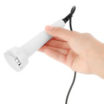페이스마사지 led 피부 관리 갈바닉 마사지기초음파 기기 페이스 프로브 및 눈 얼굴 스킨 케어 마사지 미용, 한개옵션0