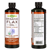 네이쳐스 웨이 유기농 아마 오일 리그난 720ml, 1개