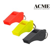 애크미 ACME 휘슬 NO.660 영국제 심판용호각 호루라기, 레드, 색상:사이즈|사이즈:형광