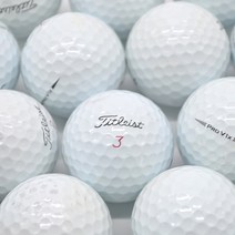 타이틀리스트 Pro v1x 화이트 A- 등급 30알 필드용 골프공로스트볼
