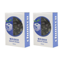 천우 활성탄 여과재, 500ml, 8개입