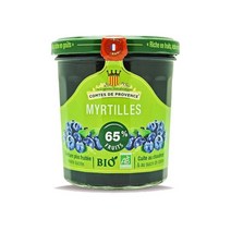 COMTES DE PROVENCE 무설탕 무첨가물 유기농 블루베리 스프레드 잼 350g 유기농블루베리65% 유기농사탕수수설탕34.5%