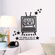 유리문스티커 티비 반- 시트제작