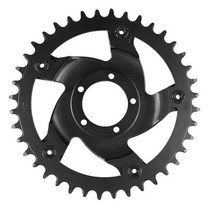 Bafang 미드 드라이브 모터 BBSHD/BBS03 체인 링 스프로킷 휠 크랭크 세트 전기 자전거 치과 40T 42T 44T 4