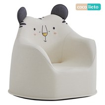 리에또 코지 캐릭터 유아소파 1인용 아기 돌 생일선물 아기의자, 랑이 코지 크림
