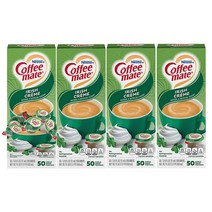 Nestle Coffee Mate 네슬레 커피 메이트 Irish Creme 아이리쉬 크림 크리머 싱글컵 50개입 550ml 4팩