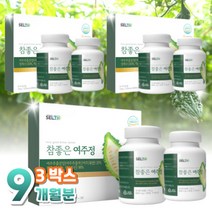 프리미엄 여주정 여주 식약처 HACCP 인증 100% 국내산 여주 추출 분말 가루 간편섭취 정타입 식물성 인슐린 비타민C Bitter Melon (+사은품 증정), 3박스 (90정x6통) - 9개월분