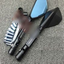 혼다 MSX125 사이드미러 반사경 튜닝 드레스업, 주황색 + 검정