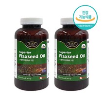 캐나다 아마씨 오일 캡슐 아마씨 효능 식물성 에스트로겐 리그난 플랙시드 플랙씨드오일 필수지방산 리놀렌산 보충 중년 여성 추천 대용량, 24달분