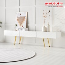 라자가구 위드 슬림 1800 TV 거실장 티비다이 ga001, 화이트