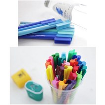 초등학생용 지워지는 수성싸인펜 60색 조카선물 유치원 졸업 유아 어린이 쌍둥이선물 문구 세트 초딩 학원