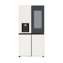 LG전자 LG W823GBB472 디오스 오브제 얼음정수기 4도어냉장고 820L