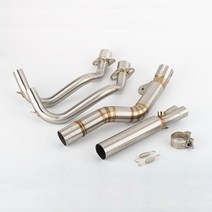 Motocros 바이크 오토바이 배기 머플러 수정 된 프론트 파이프 슬립 온 머플러 배기 CBR250RR -, 한개옵션0