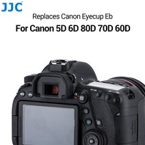 2개입 아이컵 접안 렌즈 Canon EOS 90D 80D 70D 60D 77D 6D Mark II 5D Mark II 50D 40D 30D 20D 카메라 적용 Canon EB 아이피스 호환