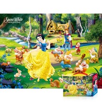 퍼즐피플 백설공주 숲속 무도회 200피스 디즈니 직소퍼즐, 백설공주 숲속 무도회 200피스(액자없음), 200p