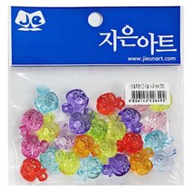DMW73798B 공예 재료 사과 16mm 2봉 비즈 팔찌 만들기 투명 구슬 구슬공예 컬러, 상품선택