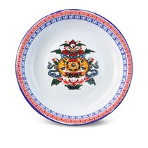 원+원 체코 폴란드 그릇 음식플레이팅 싸고예쁜, B, 22CM