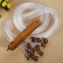 코바늘세트 임산부 취미 뜨개질 diy 12pcs 12 크기 120cm 아프간 튀니지 탄화 대나무 바늘 크로 셰 후크 전문 직조 바늘 니트, 없음, 한개옵션0