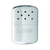 Zippo 지포 12시간 리필 손난로 그레이, High Polish Chrome