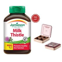 영양제 밀크씨슬 해외 유명 건강 디톡스 의사 추천jamieson canada 우유 엉겅퀴 150mg - 90정 수입, 밀크씨슬 150mg, 90캐플