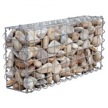 게비온 옹벽 개비온 담장 주택 벽체 울타리 파티션 셀프 공사 사각 철망 돌담 돌벽, 1x1x1m