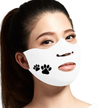 유투스포츠 MS2 스탠다드 익스트림 PAW 마스크 자외선차단 골프 자전거 스포츠 등산 낚시 산책, 화이트