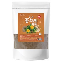 건강중심 볶은 홍화씨 분말 가루 500g, 1개입